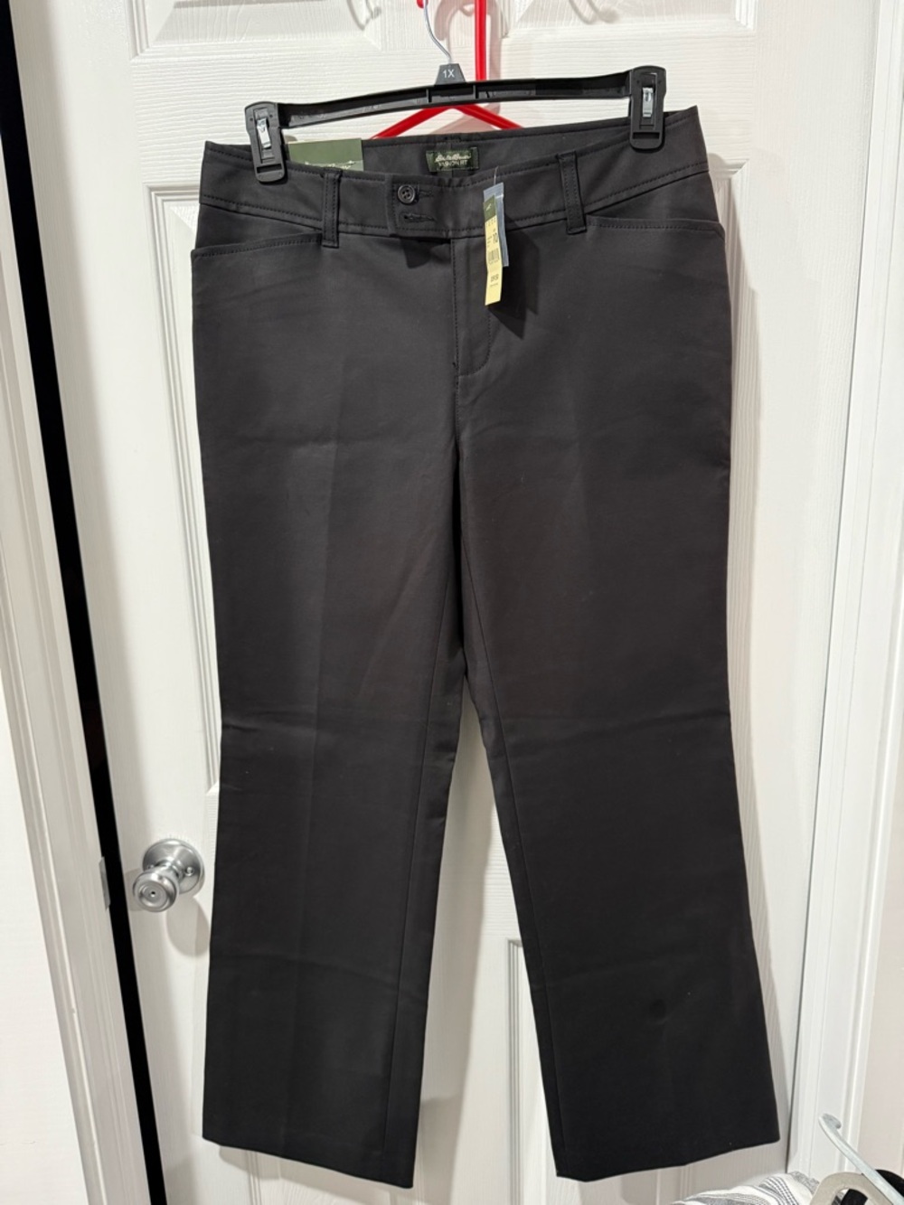 Eddie Bauer Black Straight-Leg Women’s Jeans